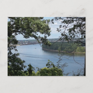Carte Postale Dubuque Iowa sur le Mississippi