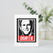 CARTE POSTALE DUBYA (Debout devant)