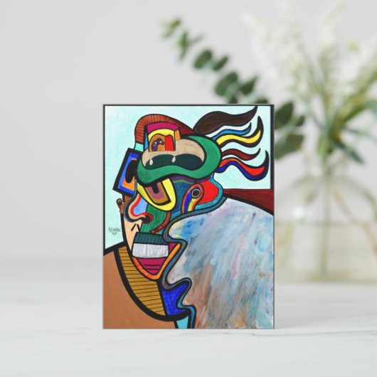 Carte Postale "Duc de Dane" par Ruchell Alexander (Debout devant)