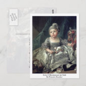 Carte Postale Duc De Montpensier Enfant Par François Boucher (Devant / Derrière)