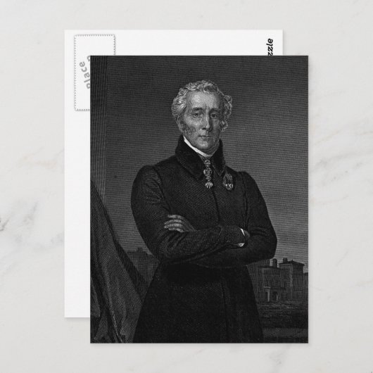 Carte Postale Duc de Wellington (Devant / Derrière)