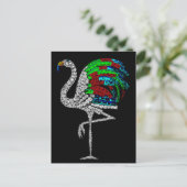 Carte Postale Duchesse de Windsor Flamant rose Brooch (Debout devant)