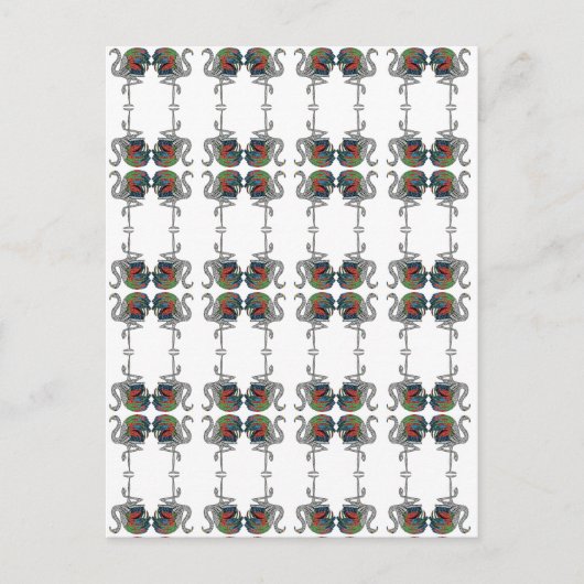 Carte Postale Duchesse de Windsor Flamant rose Brooch (Devant)