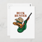 CARTE POSTALE DUCK HUNTER (Devant / Derrière)