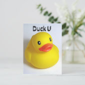 Carte Postale Duck U (Debout devant)