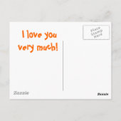 Carte Postale DucktoDuckLove vous (Dos)