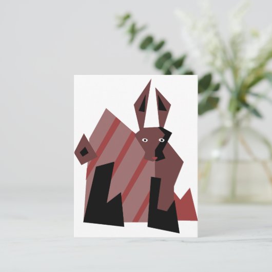 Carte Postale Dude Rabbit (Debout devant)