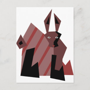 Carte Postale Dude Rabbit