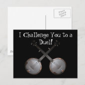 Carte Postale Dueling Banjos (Devant / Derrière)