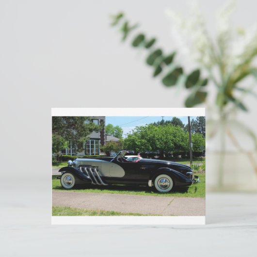 Carte Postale Duesenberg VI (Debout devant)