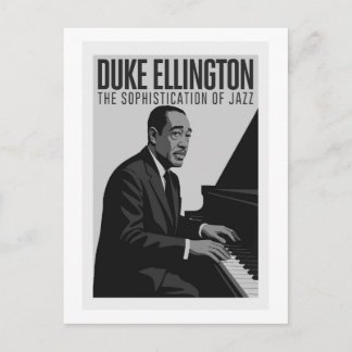 Carte Postale Duke Ellington - Jazz Piano Vintage  Briefkaart