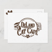 Carte postale DuLand Cat Cafe (Devant / Derrière)