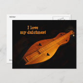 Carte postale Dulcimer (Devant / Derrière)