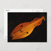Carte postale Dulcimer (Devant / Derrière)