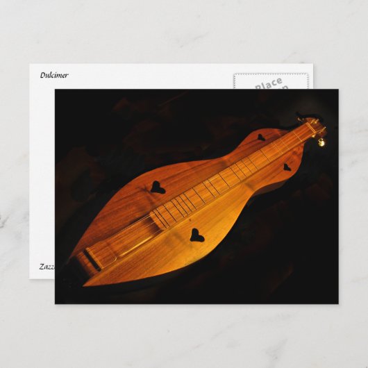 Carte postale Dulcimer (Devant / Derrière)
