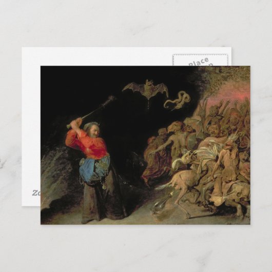 Carte Postale Dulle Griet raid Hell (Devant / Derrière)