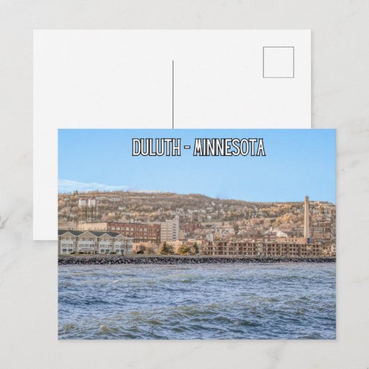 Carte postale Duluth Minnesota (Devant / Derrière)