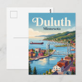 Carte Postale Duluth Minnesota (Devant / Derrière)