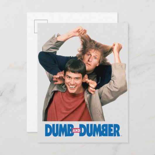 Carte Postale Dumb and Dumber | Lloyd et Harry (Devant / Derrière)