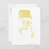 Carte Postale Dumbledore (Devant / Derrière)