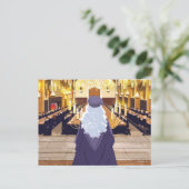Carte Postale Dumbledore parlant dans le Grand Hall de Poudlard (Debout devant)