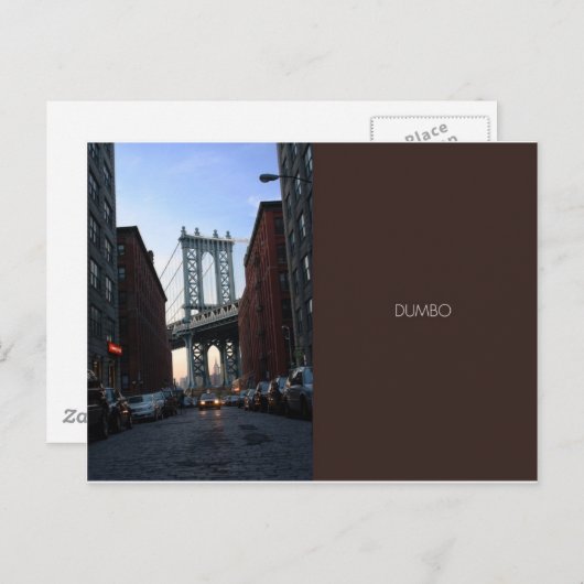 Carte Postale DUMBO à Dusk (Devant / Derrière)