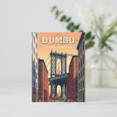 Carte Postale Dumbo New York State (Debout devant)