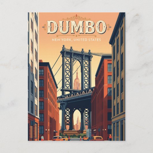 Carte Postale Dumbo New York State (Devant)