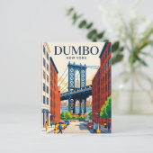 Carte Postale Dumbo USA (Debout devant)