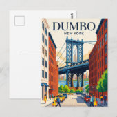 Carte Postale Dumbo USA (Devant / Derrière)