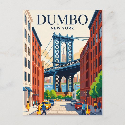 Carte Postale Dumbo USA (Devant)