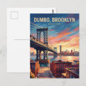 Carte Postale Dumbo USA (Devant / Derrière)