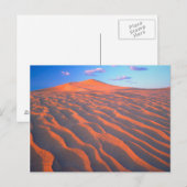 Carte Postale Dumont Dunes, Dunes de sable et Nuages (Devant / Derrière)