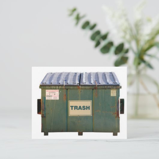 Carte Postale Dumpster (Debout devant)