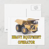 CARTE POSTALE DUMPTRUCK (Devant / Derrière)