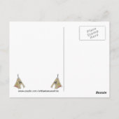 Carte postale d'un homme indien (Dos)