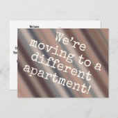 Carte postale d'un nouvel appartement au style Cab (Devant / Derrière)