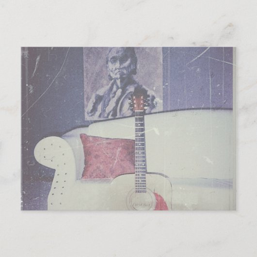 Carte postale d'un salon cosy (Devant)