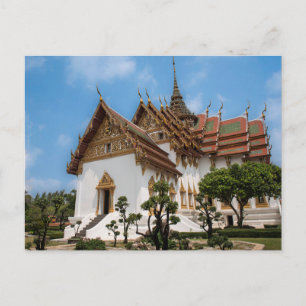 Carte postale d'un temple pittoresque en Thaïlande