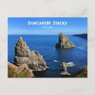 Carte Postale Duncansby Stacks, Écosse, Royaume-Uni