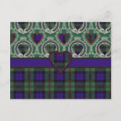 Carte Postale Dundas écossais tartan (Devant)