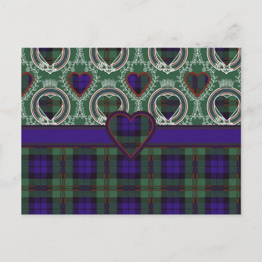 Carte Postale Dundas écossais tartan (Devant)