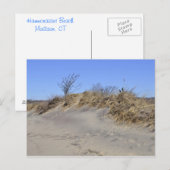 Carte postale Dune de sable (Devant / Derrière)