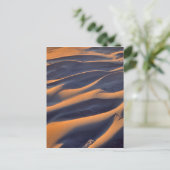 Carte Postale Dune de Sable Abstrait (Debout devant)