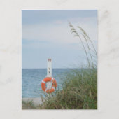 Carte Postale Dune de sable et anse de vie Photographie côtière (Devant)