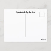 Carte Postale Dune de sable et anse de vie Photographie côtière (Dos)