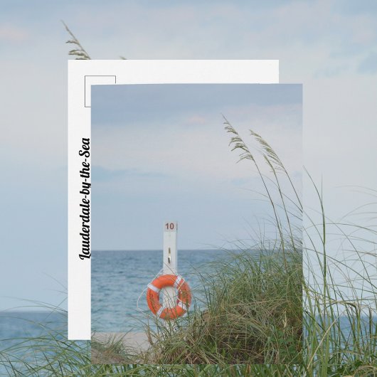 Carte Postale Dune de sable et anse de vie Photographie côtière