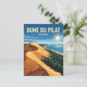 Carte Postale Dune du Pilat France (Debout devant)