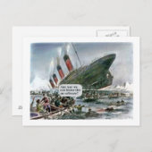 Carte Postale D'Une Façon Ou D'Une Autre, On Peut Blâmer Cela Su (Devant / Derrière)