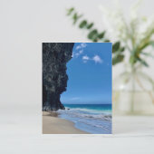 Carte postale d'une journée à la plage de Hanakapi (Debout devant)